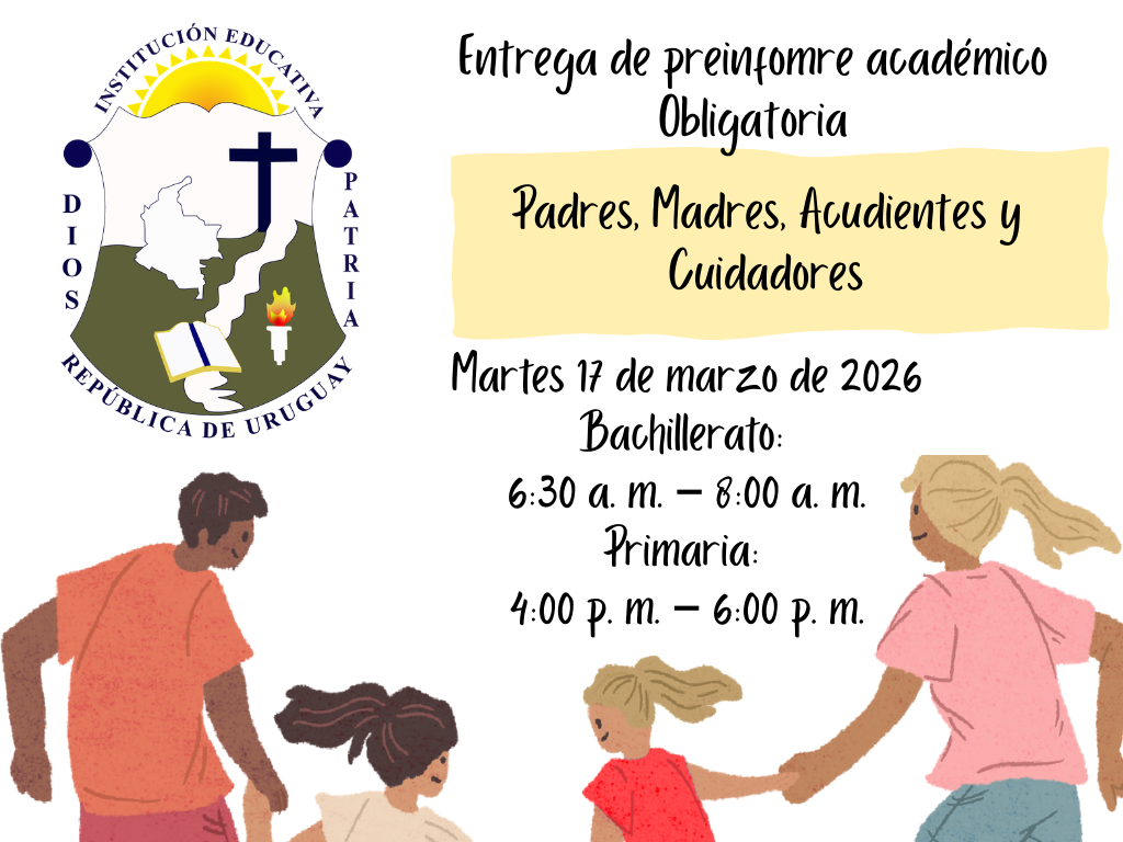 Reunión de padres de familia – Entrega de preinforme académico 17 de marzo 2026